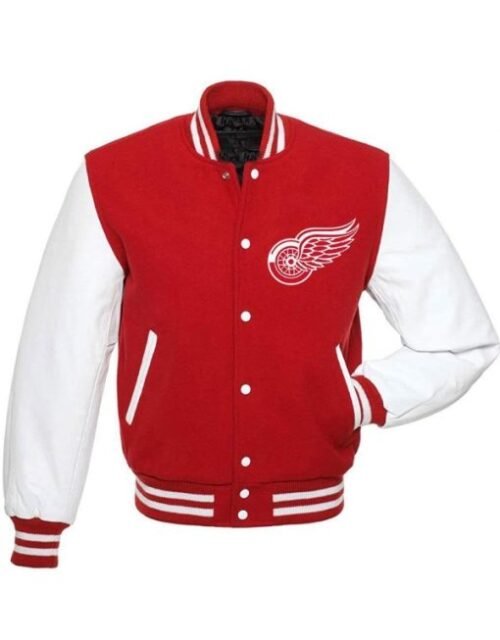 Detroit Red Wings Varsity Jacket