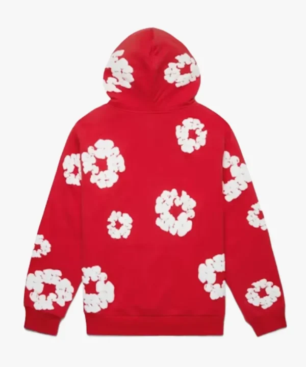 Denim Tears Red Hoodie