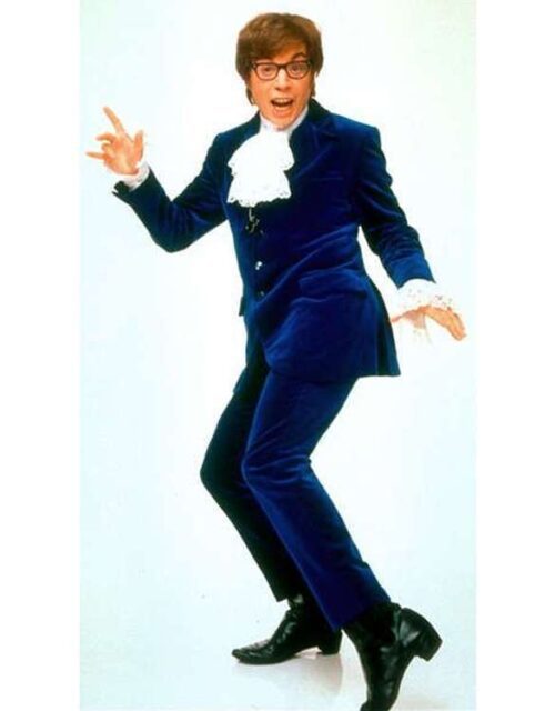 Austin Powers Blue Suit
