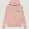 Fear Of God Pink Essentials Hoodie