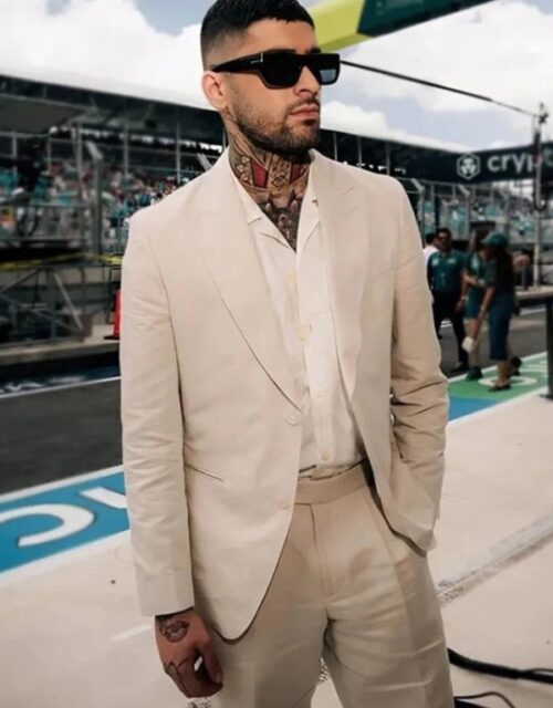 F1 Miami Grand Prix Zayn Malik Suit