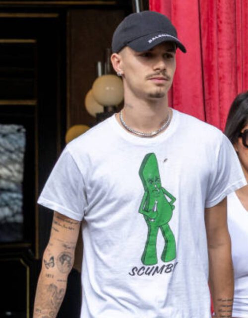 Romeo Beckham White T-Shirt
