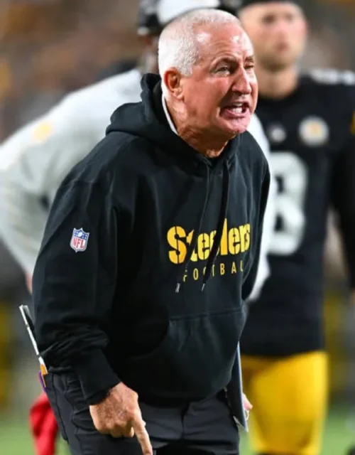 Danny Smith Pittsburgh Steelers Black Hoodie