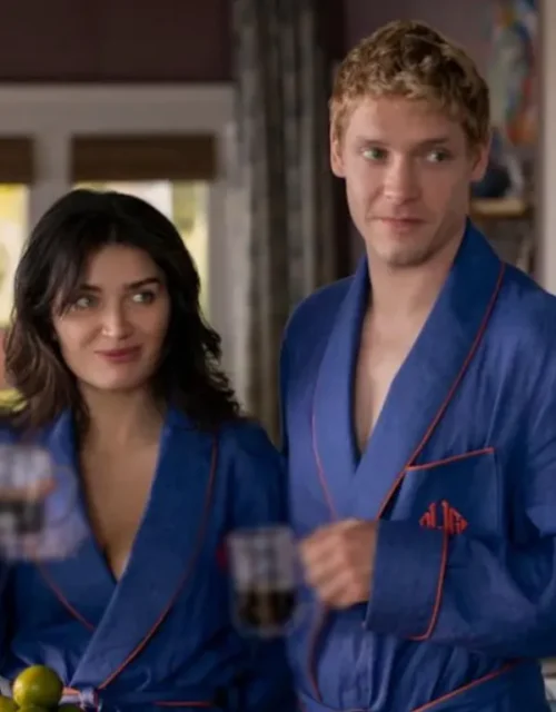 2025 The Perfect Couple Blue Robe