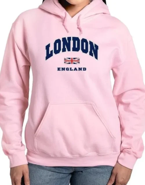 90 Day Fiance Jessica London England Pink Hoodie