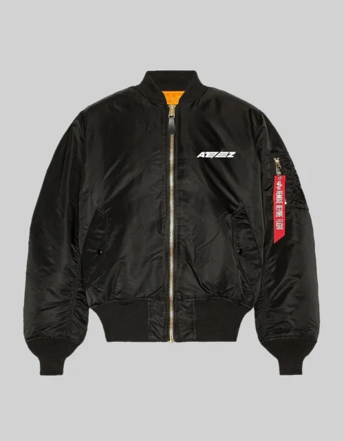 2022 World Tour Black Bomber Jacket