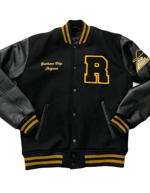 Gotham Wool Batman Knight Varsity Jacket