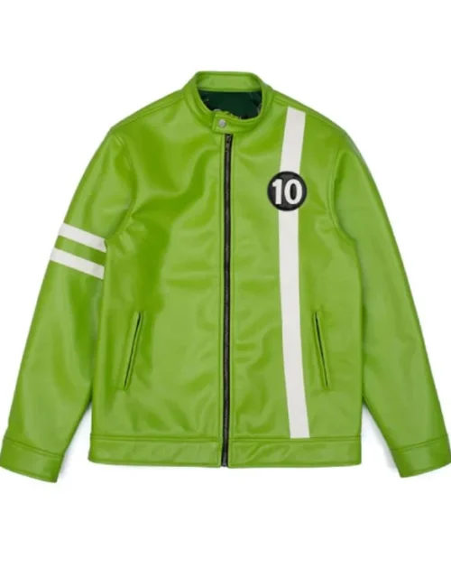 Ben 10 Green Leather Jacket