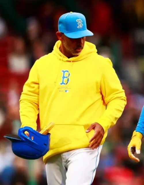 Boston Red Sox Hoodie in Yellow