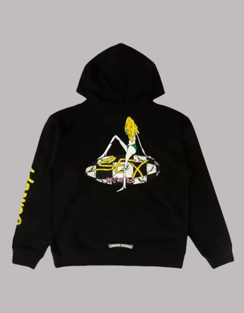 Chrome Hearts Matty Boy Sex Records Conept Hoodie – Black