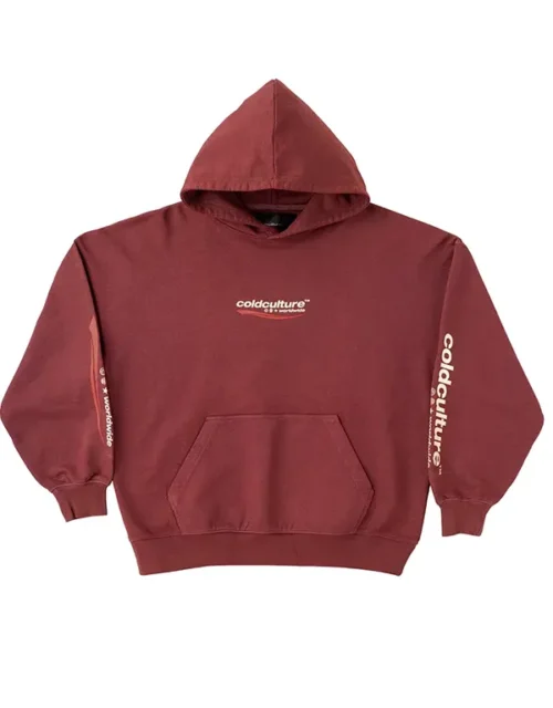 Cold Culture Enterprise Red Hoodie