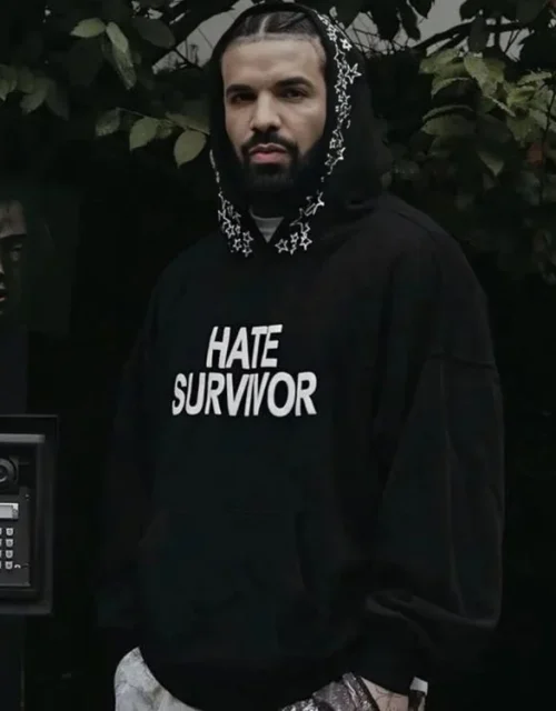 Drake Hate Survivor Black Hoodie