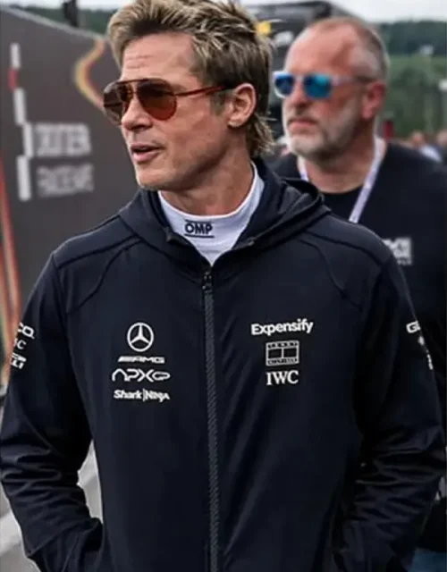 F1 2025 Brad Pitt Black Hoodie
