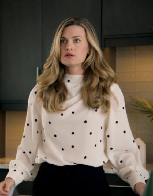 Yonder Following Star Brooke D’Orsay Polka Dots Shirt