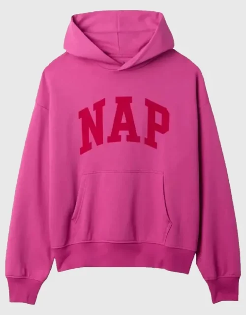 Gap Nap Pink Pullover Hoodie