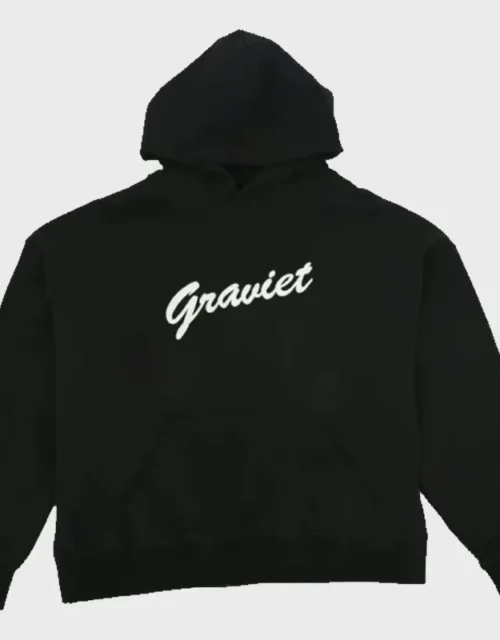 Graviet Log Black Pullover Hoodie