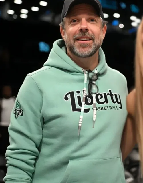 Jason Sudeikis New York Liberty Mint Green Hoodie