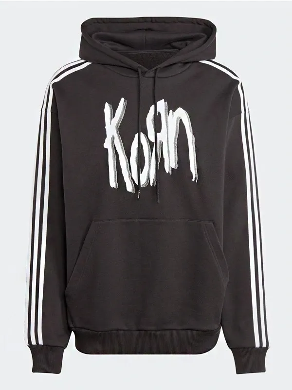 Korn Black Pullover Hoodie