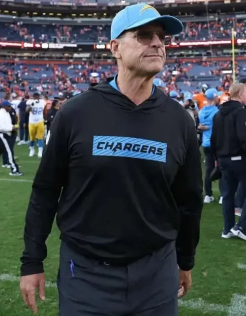 Jim Harbaugh Los Angeles Chargers Coach Hoodie
