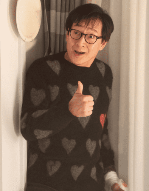 Love Hurts 2025 Ke Huy Quan Red Heart Sweatshirt