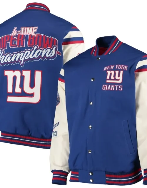 New York Giants Super Bowl Jacket