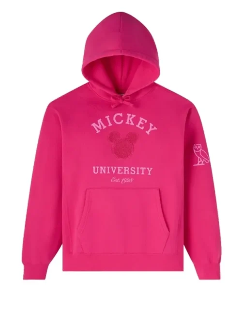 OVO x Valentines Collegiate Pink Hoodie