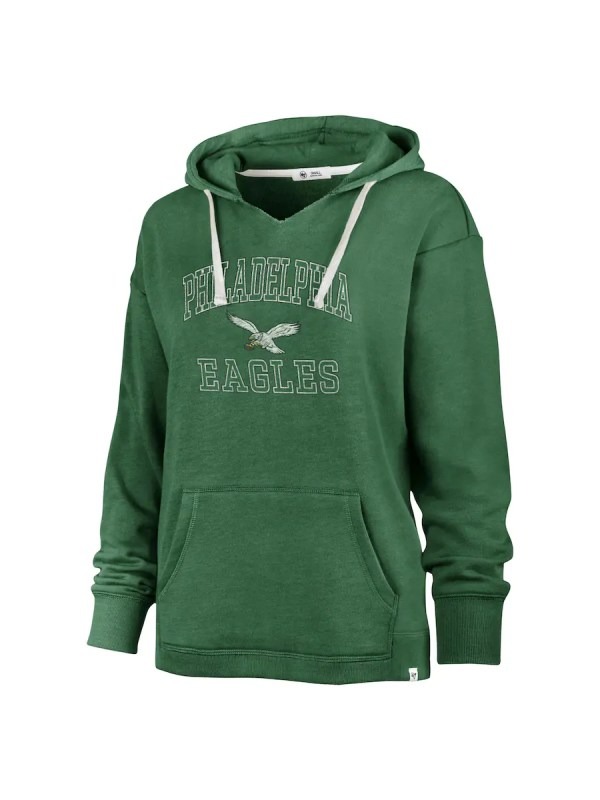 Philadelphia Eagles Clarity Kennedy Green Hoodie