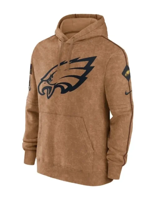 Philadelphia Eagles Brown Hoodie