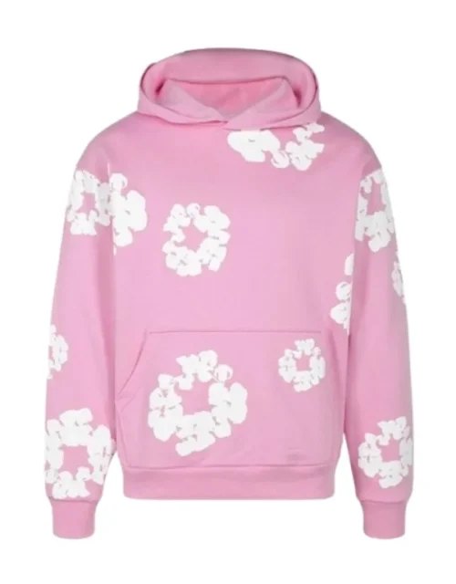 Pink Denim Tears Pullover Hoodie