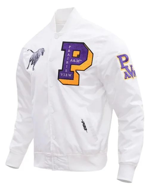 University A&M Prairie View Classic Satin Jacket