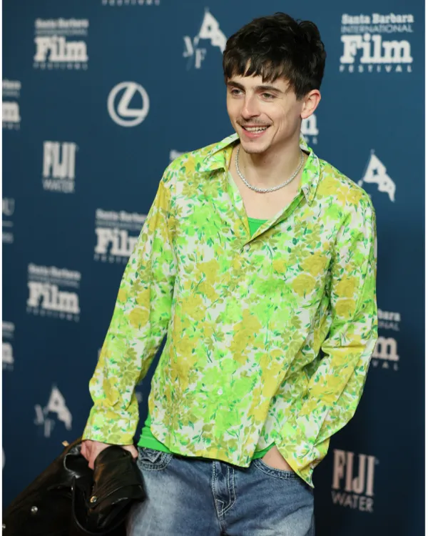 International Film Timothée Chalamet Festival Floral Shirt