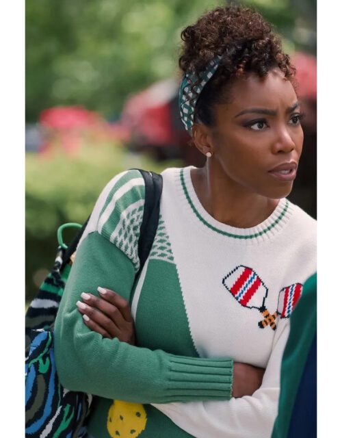 Sweet Magnolias S04 Heather Headley Pickleball Sweater