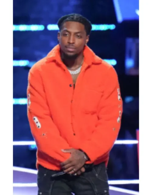 The Voice S27 BD.ii Orange Sherpa Jacket