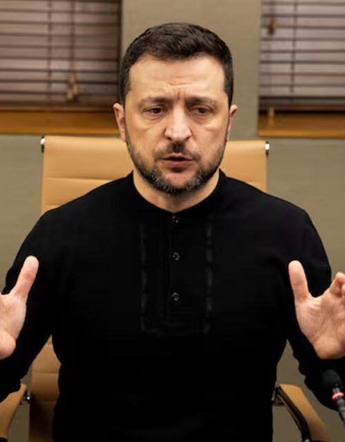 Volodymyr Zelensky Black Sweatshirt