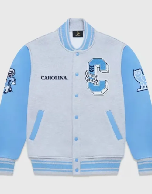 OVO X NCAA Collab Drake Limited Edition North Carolina Jacket