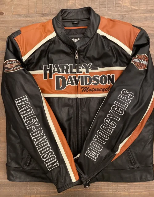 Harley Davidson Men’s Victory Lane Leather Jacket
