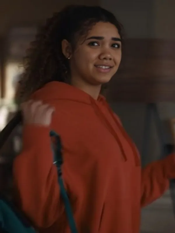 Back in Action Mckenna Roberts Red Hoodie