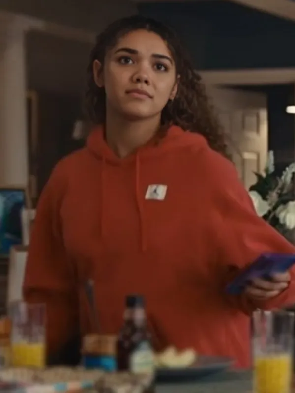 Back in Action Mckenna Roberts Red Hoodie