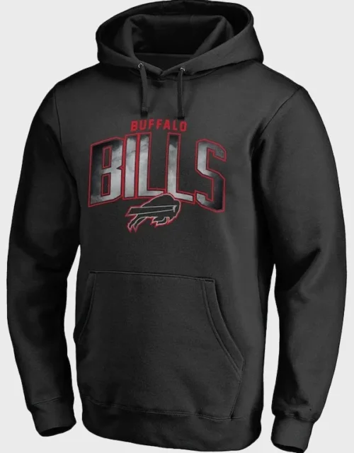 Buffalo Bills Black Arch Smoke Hoodie
