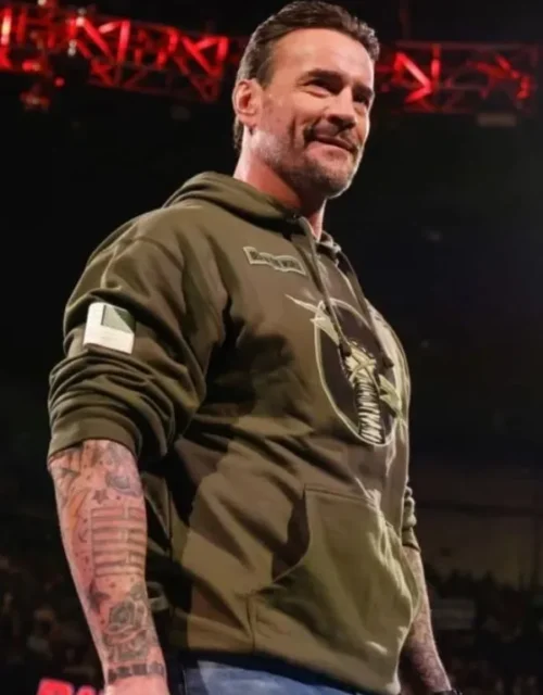 CM Punk Best In The World Green Hoodie
