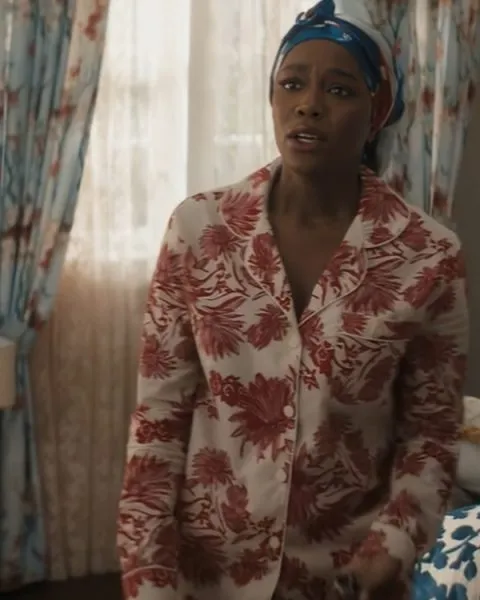 Grosse Pointe Garden Society Catherine Mint Floral Pajamas