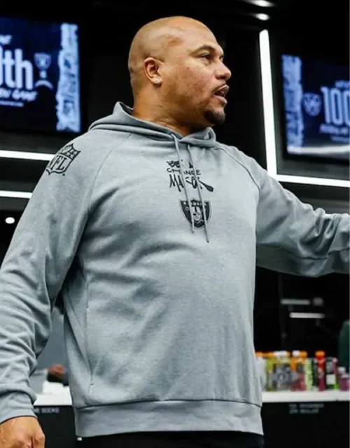 Be A Change Raiders Maker Hoodie in Grey