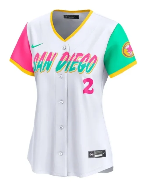 San Diego Padres City Connect White Jersey