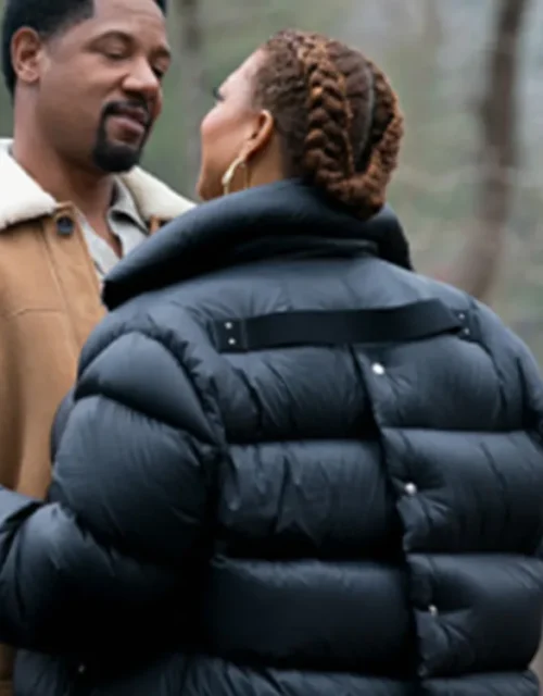The Equalizer S05 Queen Latifah Black Puffer Down Jacket