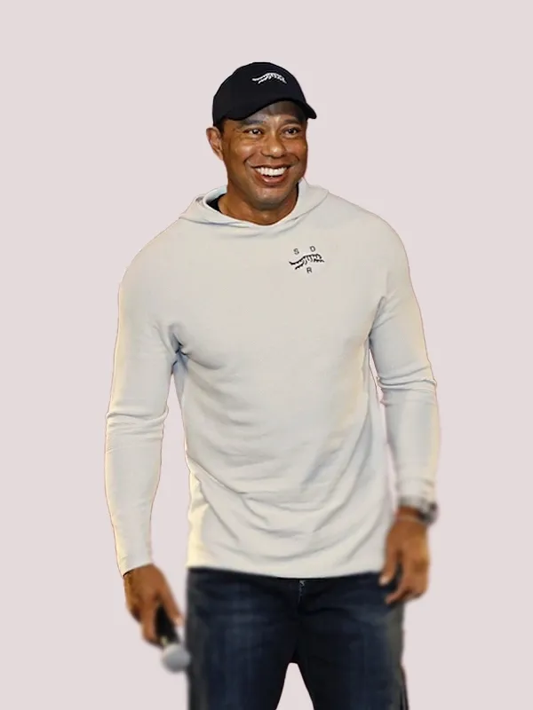 Tiger Woods Hoodie in Beige