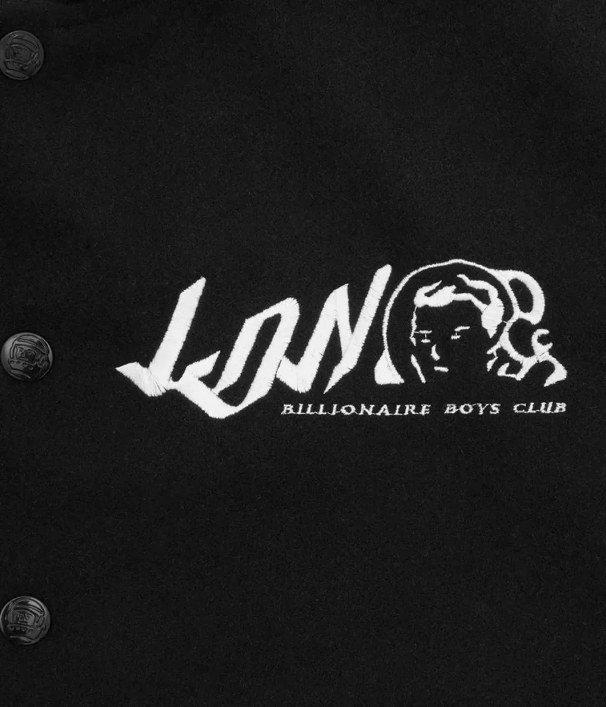 Billionaire Boys Club LDN Letterman Black Jacket