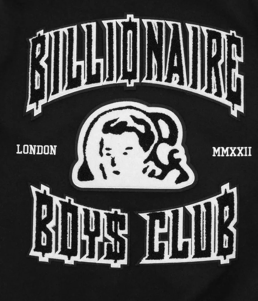Billionaire Boys Club LDN Letterman Black Jacket