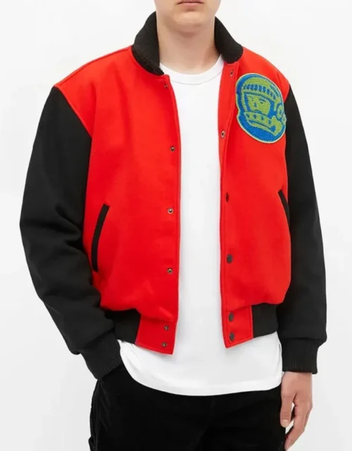 Billionaire Boys Club Mountain Letterman Logo Jacket