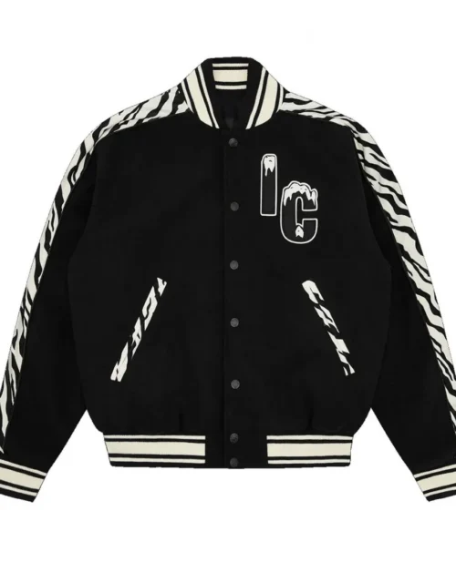 Zebra BBC Varsity Black Jacket