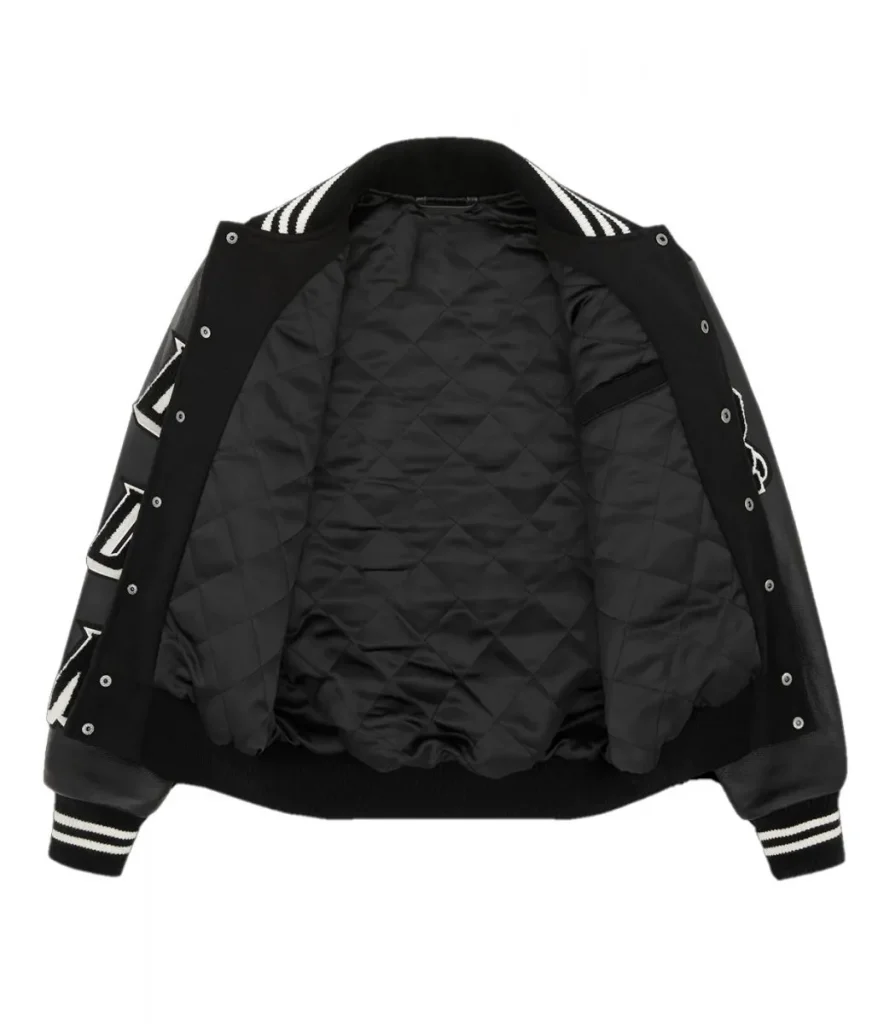 Billionaire Boys Club LDN Letterman Black Jacket